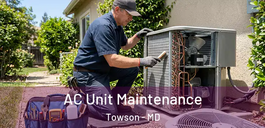 AC Unit Maintenance Towson - MD