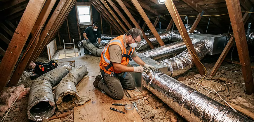 AC Duct Replacement in Towson