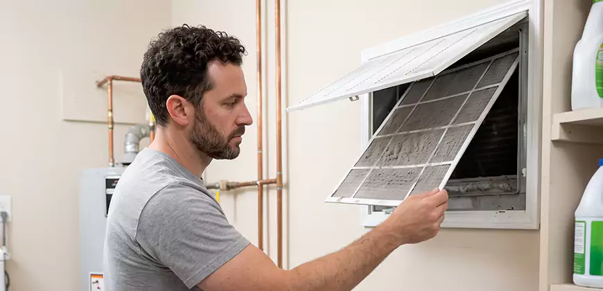 AC Filter Cleaning in Towson