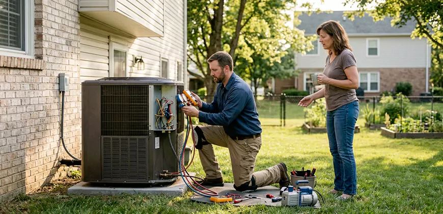 HVAC Replacement in Towson