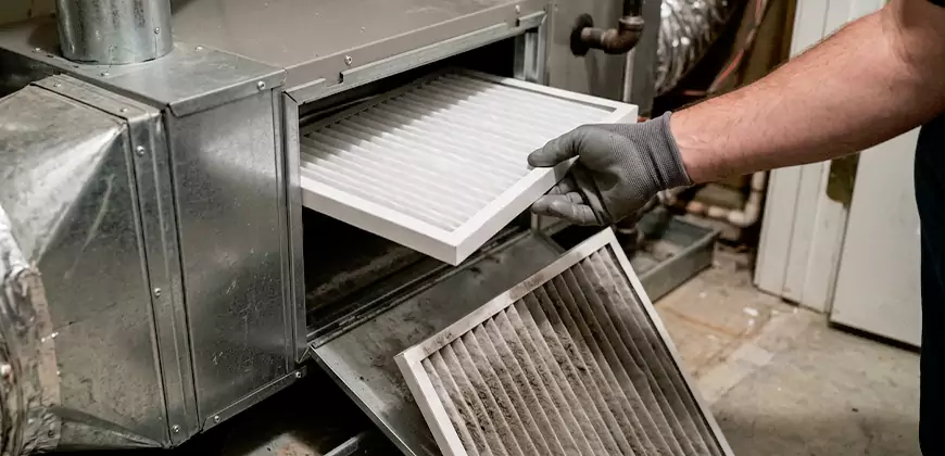 Window and Split Unit Filter Cleaning in Towson