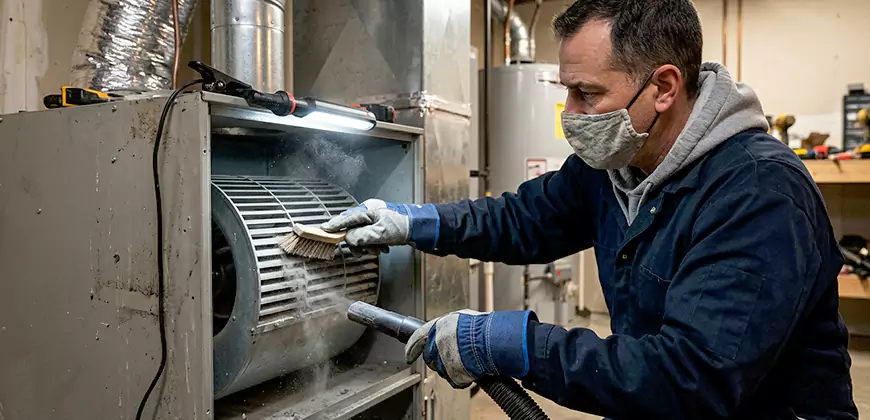 Commercial Vent Decontamination in Towson