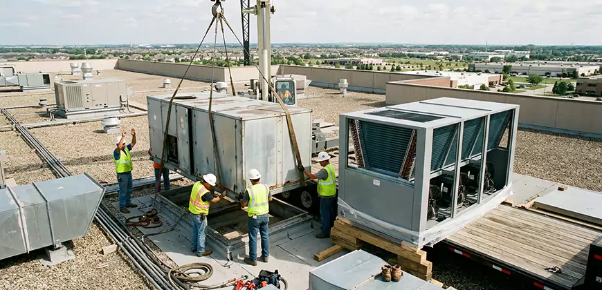 Warehouse and Industrial HVAC Replacement in Towson