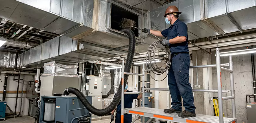 Commercial Ventilation System Cleaning in Towson
