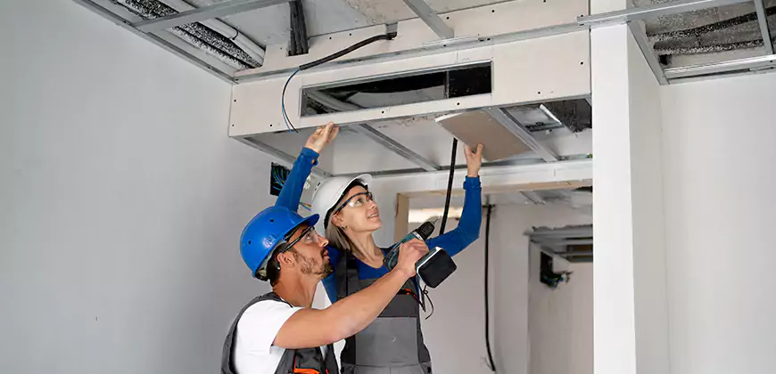 Duct Insulation and Condensation Repair in Towson