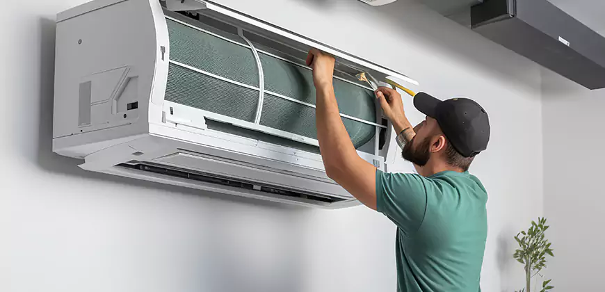 Bathroom and Small Space Ductless Installation in Towson