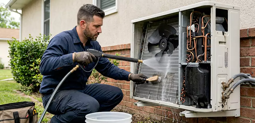 Furnace Tune-Up and Duct Cleaning in Towson