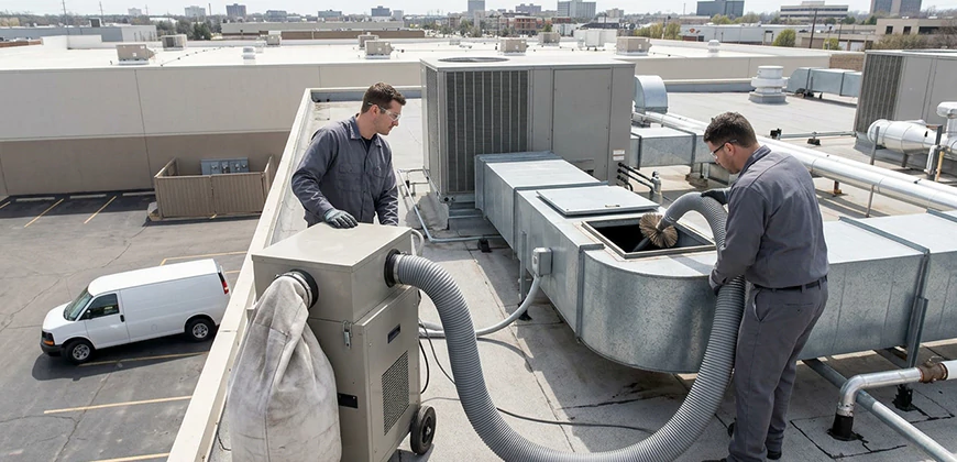 Commercial and Industrial Duct Cleaning in Towson