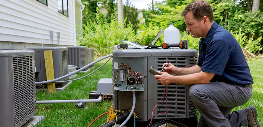 Heat Pump Conversion in Towson