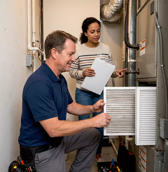 Why Towson, MD Homeowners Choose Towson HVAC Pro for AC Filter Cleaning?