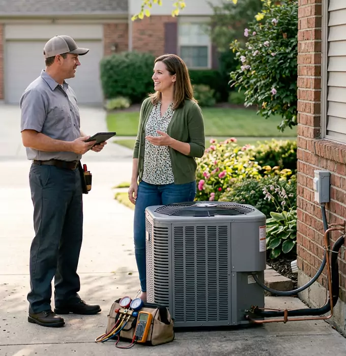 Why Towson Homeowners Choose Towson HVAC Pro for Outdoor AC Installation?