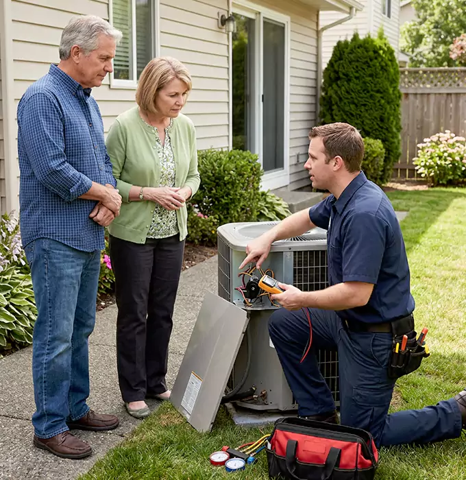 Why Towson, MD Homeowners Choose Towson HVAC Pro for Outdoor AC Unit Repair?